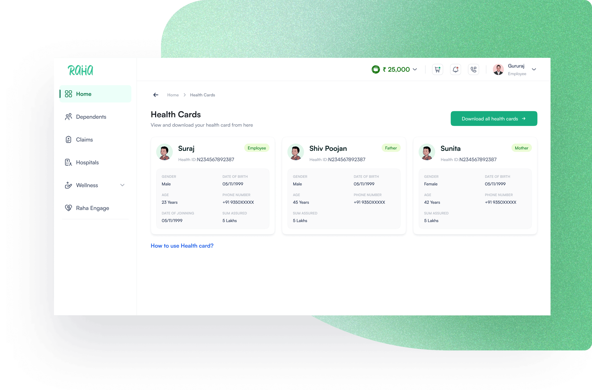 Raha Application Raha